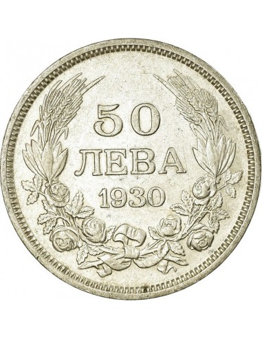 Moneda istorica din Argint - 50 leva...