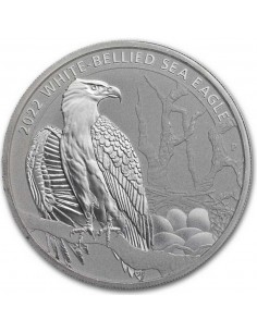 Moneda Argint pur Vulturul...