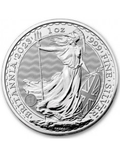 Moneda Argint pur Britannia...