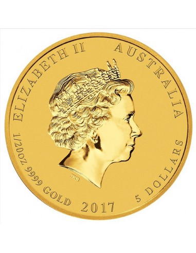 Moneda din Aur - 5 dolari Anul...