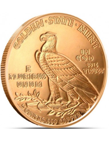 Moneda din Cupru - Indian Incas 5 oz