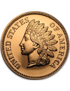 Moneda din Cupru - Cap de...
