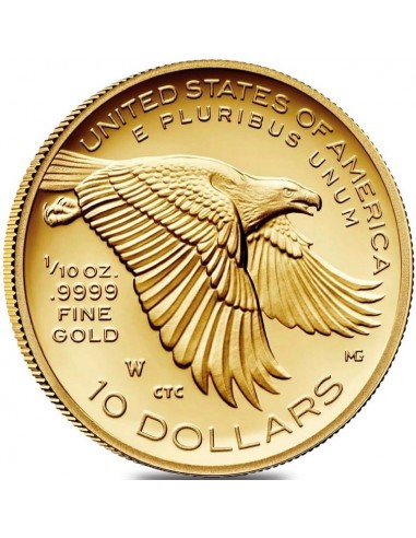 Moneda din Aur - 10 dolari American...