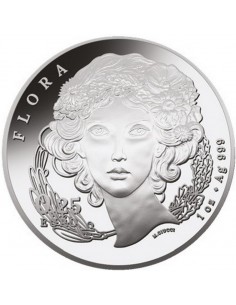 Moneda Argint pur Republica...