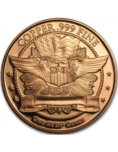 Moneda din Cupru - Statuia Libertatii...