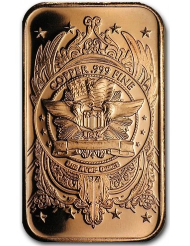 Lingou din Cupru - Buffalo SUA 1 oz