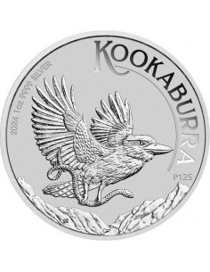 Moneda Argint pur Kookabura...