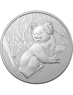 Moneda Argint pur Koala...