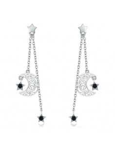 Cercei lungi din argint 925...