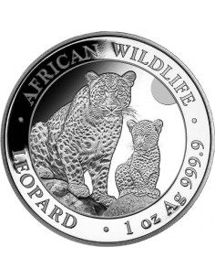 Moneda din Argint - Leopard...