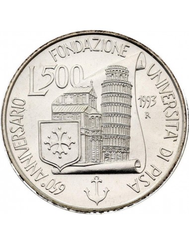 Moneda istorica din Argint - 500 lire...