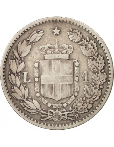 Moneda istorica din Argint - 1 lira...