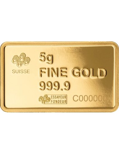 Lingou din Aur Bivol American - 5 g