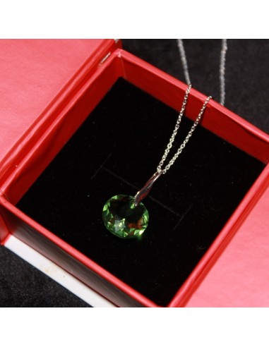 Colier Argint 925 cu Cristal Rotund...