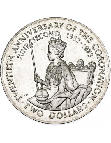 Moneda istorica din Argint - 2 dolari...