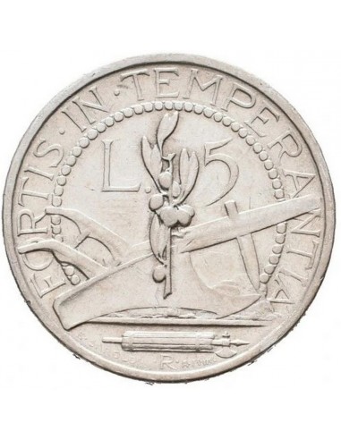 Moneda istorica din Argint - 5 lire...