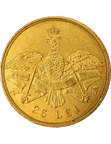 Moneda istorica din Aur - 25 lei...