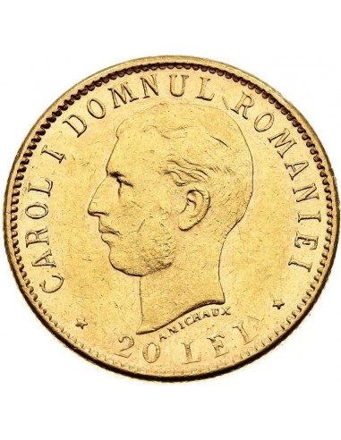 Moneda istorica din Aur - 20 lei...