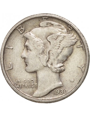 Moneda istorica din Argint - 1 dime...