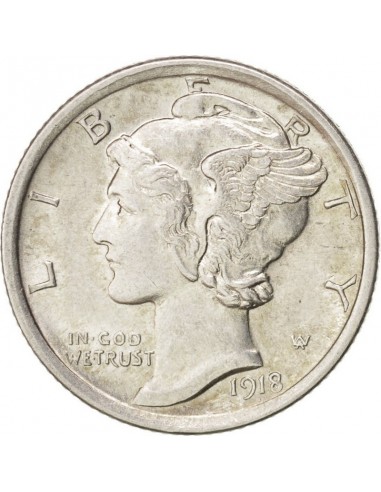 Moneda istorica din Argint - 1 dime...