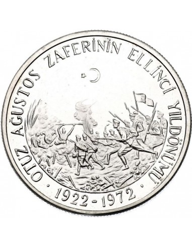 Moneda istorica din Argint - 50 lire...