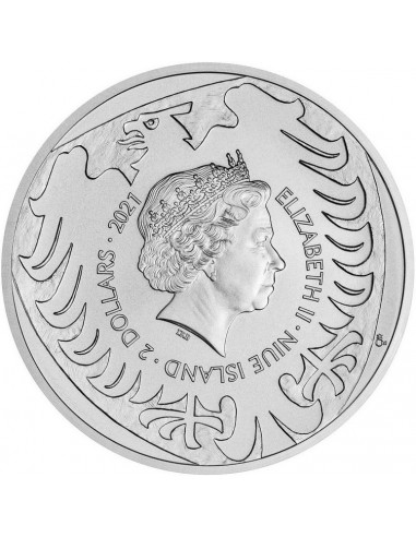 Moneda Argint pur Leul Ceh Insula...