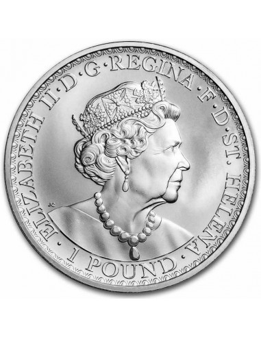 Moneda Argint pur Una si Leul Insula...