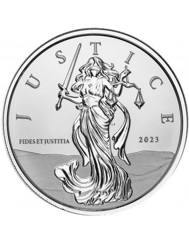 Moneda Argint pur Lady Justice... Moneda Argint pur Lady Justice...