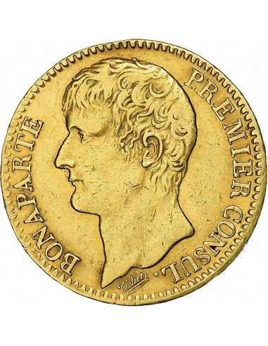 Moneda istorica din Aur - 40 franci...