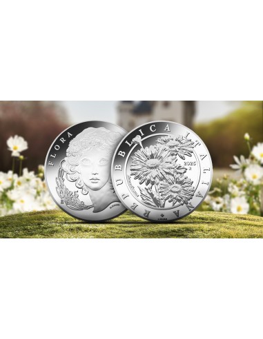 Moneda Argint pur Flora si Fauna...