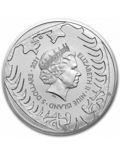 Moneda Argint pur Leul Ceh... 2