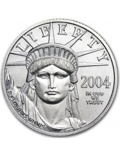 Moneda din Platina Liberty...