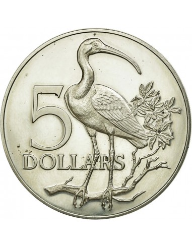 Moneda istorica din Argint - 5 dolari...