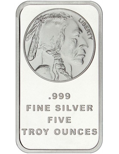 Lingou din Argint pur Buffalo Statele...