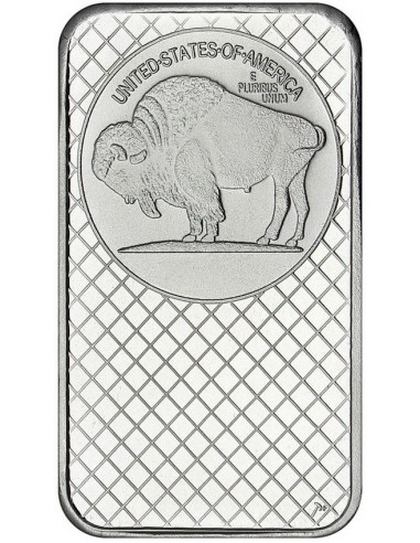 Lingou din Argint pur Buffalo Statele...