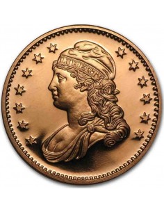 Moneda din Cupru - Capped...