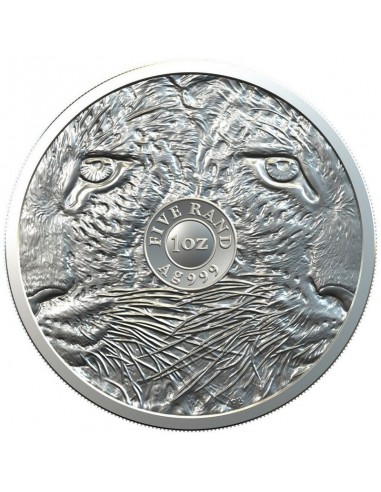 Moneda Argint pur Leopard Big Five...