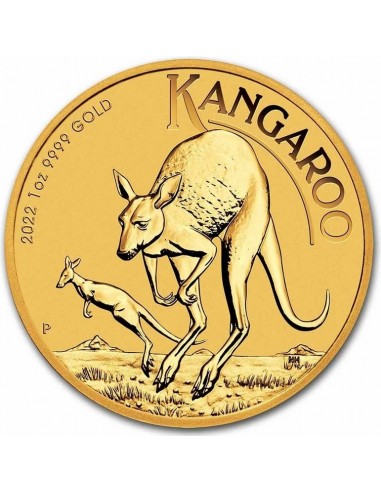 Moneda din Aur 24k - Kangaroo...