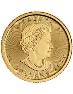 Moneda din Aur 24k - Maple... 2