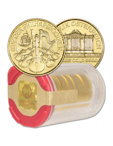 Moneda din Aur 24k - Filarmonica din...