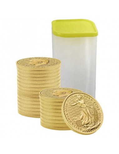 Moneda din Aur 24k - Britannia 1\10 oz