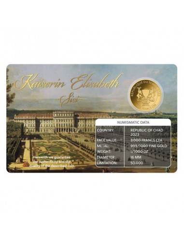 Moneda din Aur 24k Imparateasa...