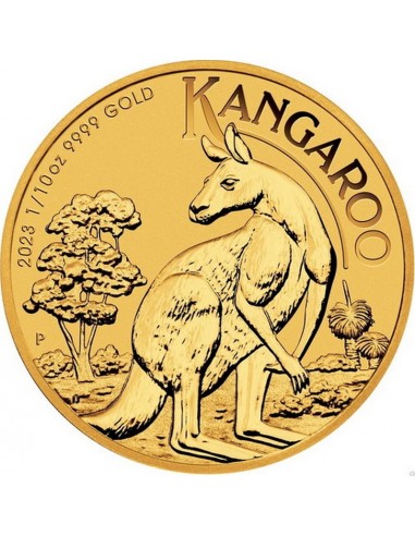 Moneda din Aur 24k - Kangaroo...
