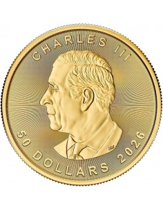 Moneda din Aur 24k - Maple... 2