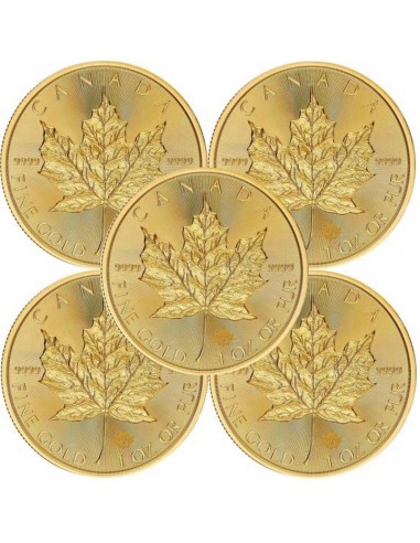 Moneda din Aur 24k - Maple Leaf...
