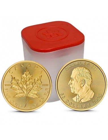 Moneda din Aur 24k - Maple Leaf...
