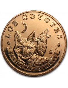 Moneda din Cupru - Coyot...