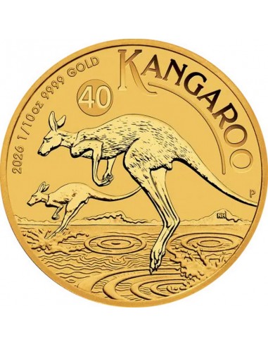 Moneda din Aur 24k - Kangaroo...