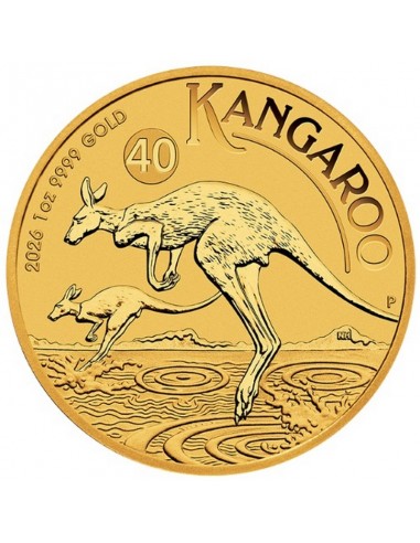 Moneda din Aur 24k - Kangaroo...