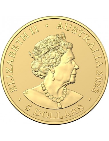 Moneda din Aur - 5 dolari Kookaburra...